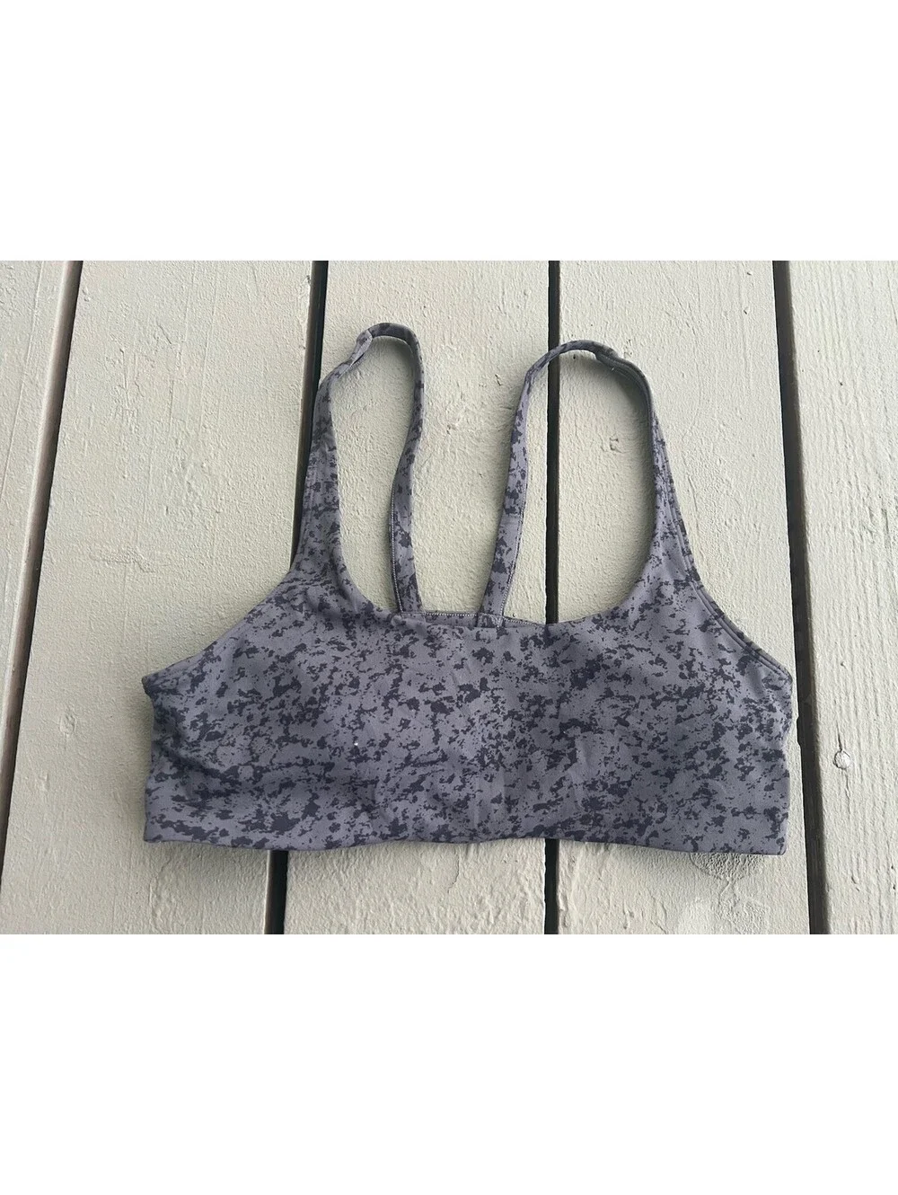 Vuori Yosemite Sports Bra in Chia Stucco Size S
